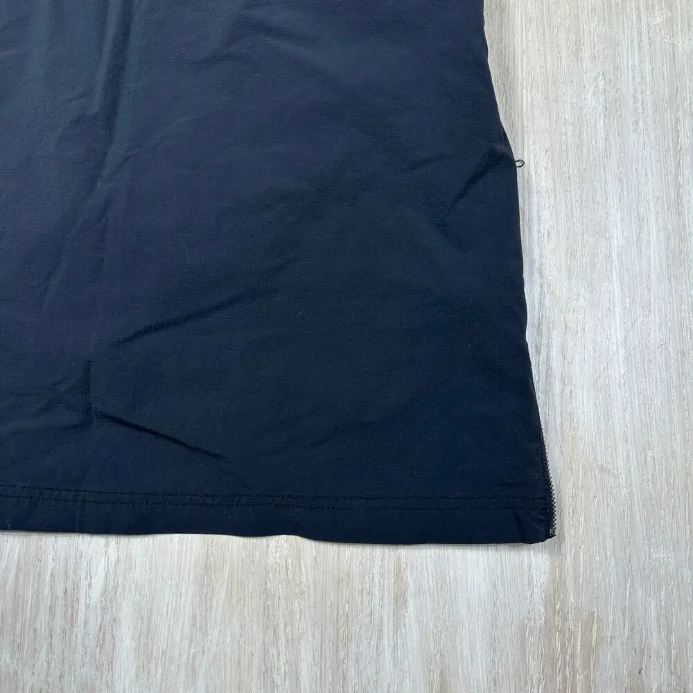 Athleta Black Jenner Athletic Stretch Zipper Detail Golf Tennis Gym Skort 14 - Picture 2 of 13